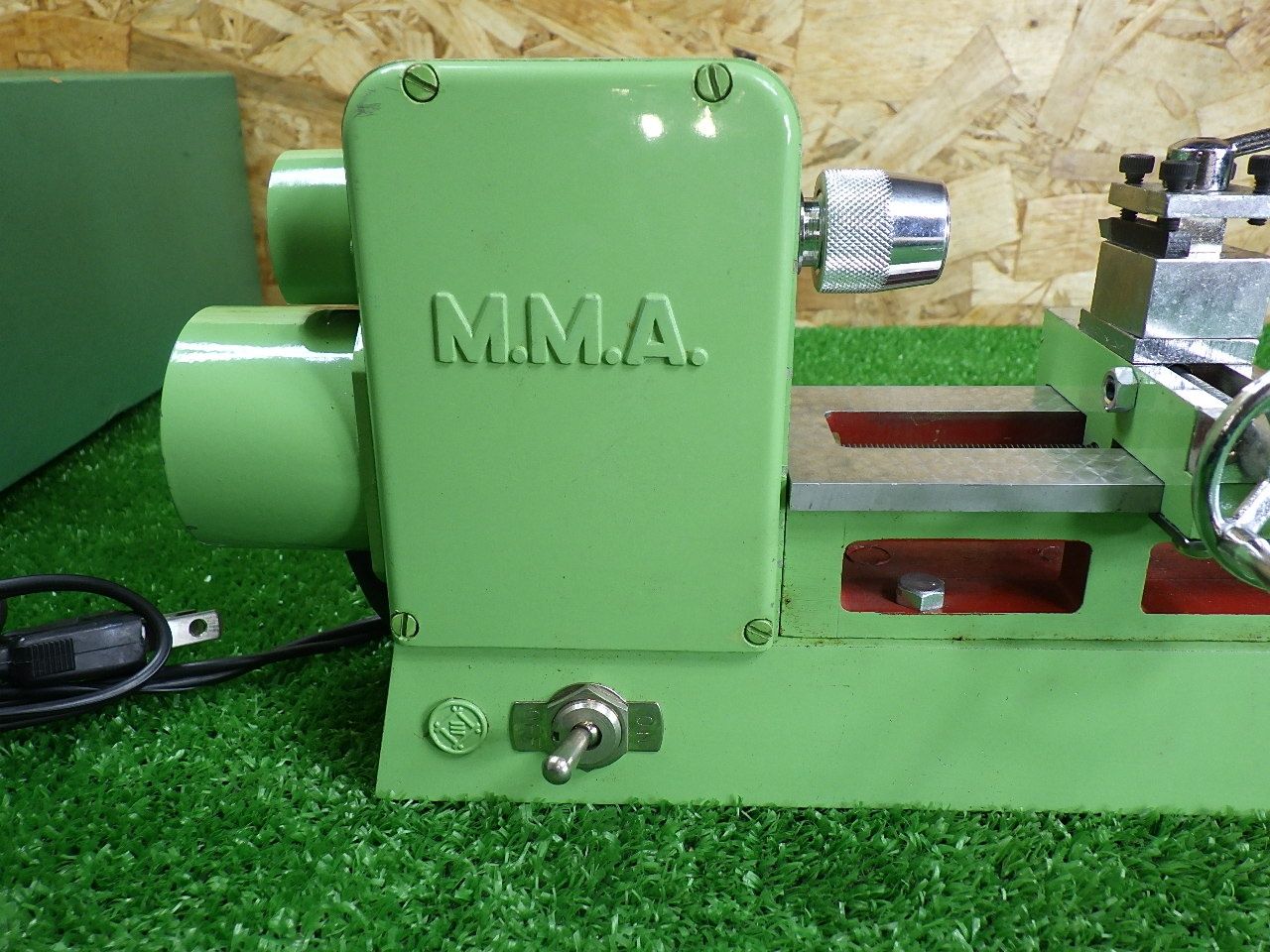 きれいな品 三井金属工芸 ミニミニ マシン SM-3型 ミニ旋盤 使用 きれいな品 三井金属工芸 ミニミニ マシン SM-3型 ミニ旋盤 使用