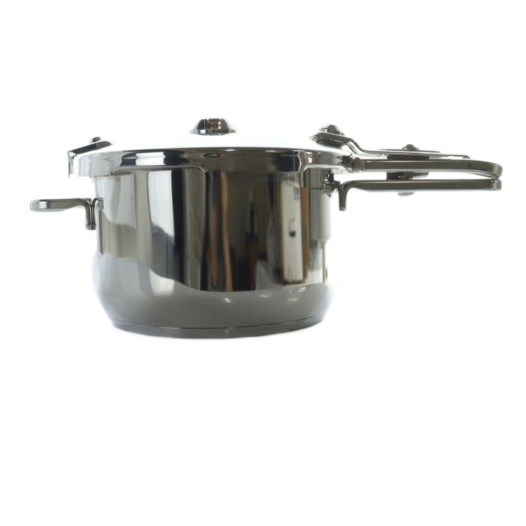 Tupperware タッパーウェア パーフェクトキッチン 圧力鍋 片手鍋 ステンレス製 4.8L シルバー色 GY18 MQ