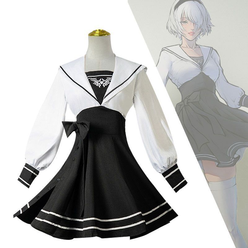 ニーア オートマタ NieR Automata コスプレ衣装Cosplay 和服 演出服 変装 仮装 日常服 アニメ 祭り 学園祭 文化祭 漫遊展 ハロウィン クリスマス コスチューム