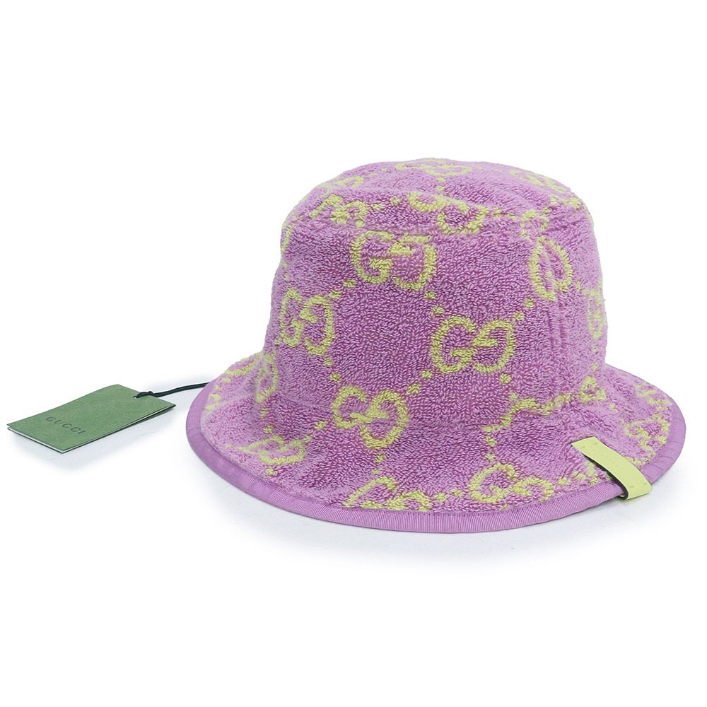 【希少/超美品】GUCCI グッチ タイガー バケットハット マルチカラー 即発 グッチ 21SS*GG マルチカラー リバーシブル バケットハット