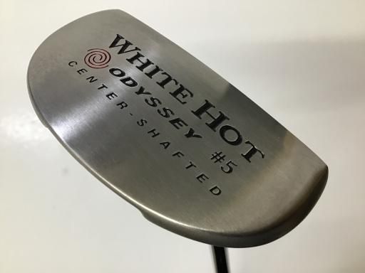 オデッセイ WHITE HOT 5 CENTER SHAFTED 33インチ パター PT スチール フレックスその他 メンズ 男性用 右利き 右用 Bランク ゴルフクラブ