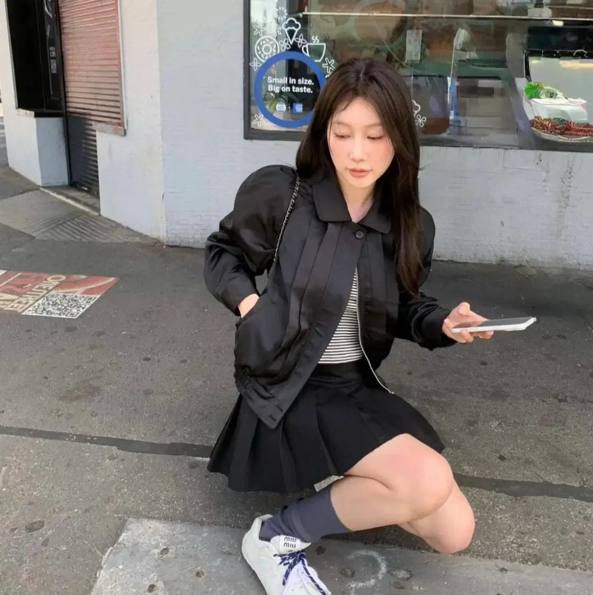リリコッツ ブルゾン ジャケット Raive bomber Jacket