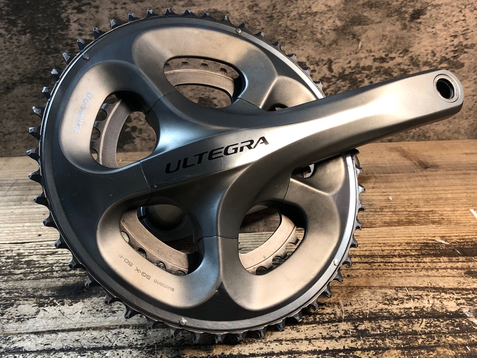 JN058 シマノ SHIMANO アルテグラ ULTEGRA FC-6750 クランクセット 50|34T 170mm