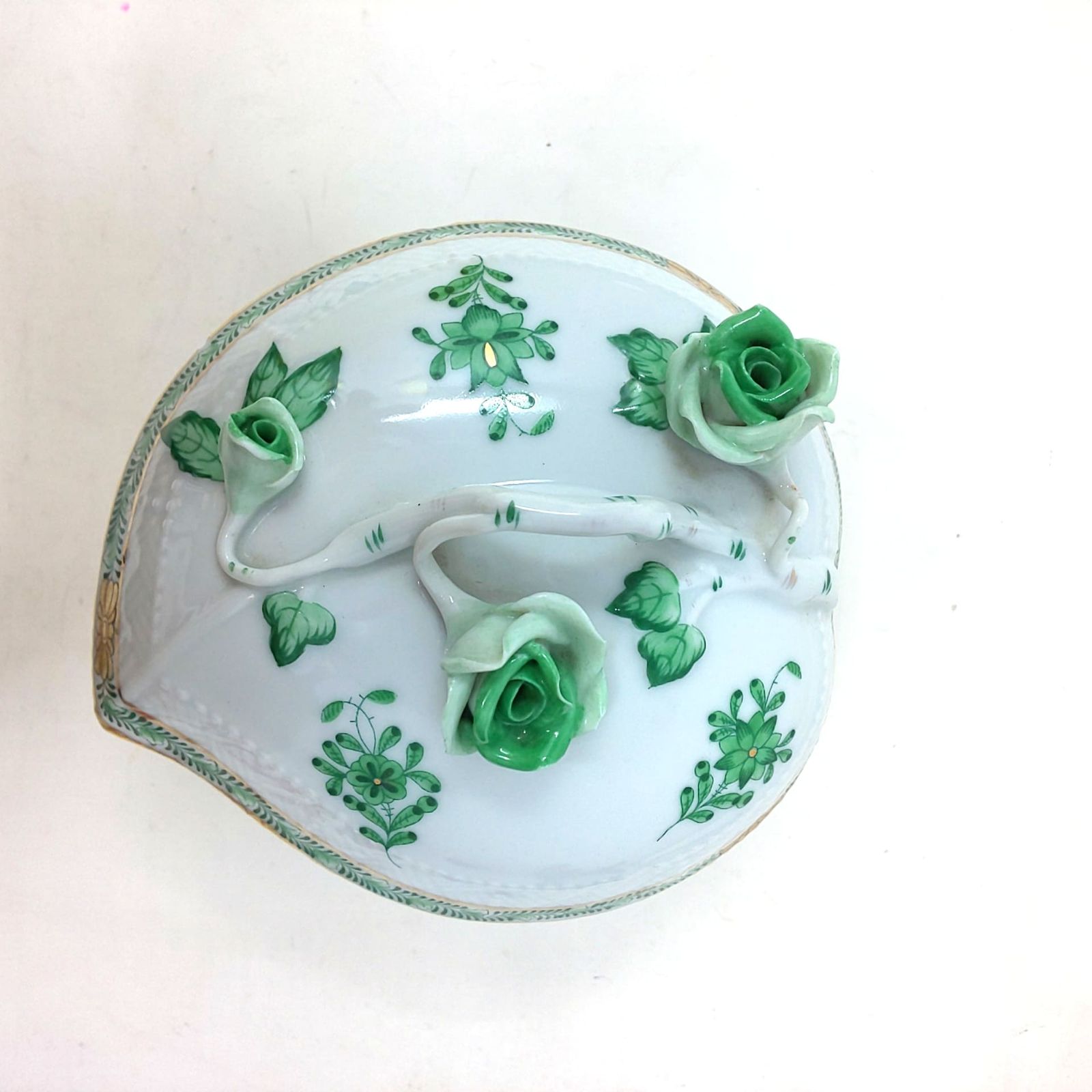 ヘレンド＿小物入れ［HEREND HVNGARY HANDPAINTED］ ヘレンド＿