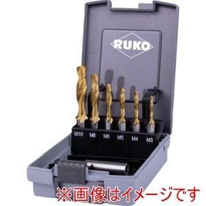 2営業日で発送 RUKO社 RUKO ショートタイプ六角軸タッピングドリル チタン セット ショートタイプ R270021TRO 8137