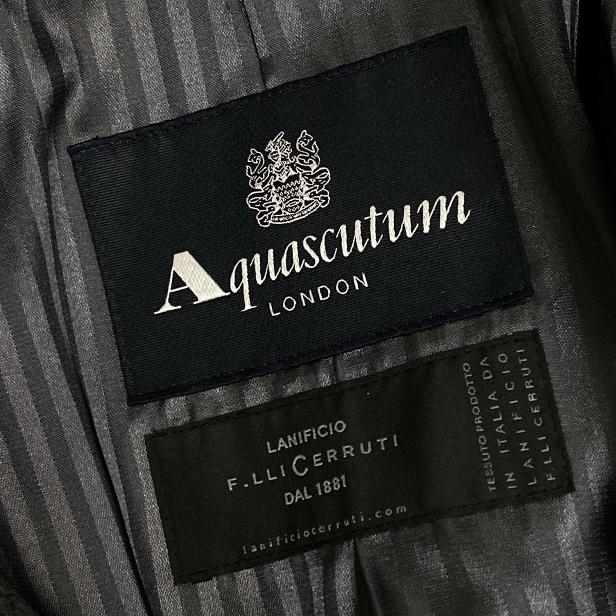 J.PRESS ネイビー ステンカラーコート Lサイズ ⭐️ カシミヤ混 メンズ