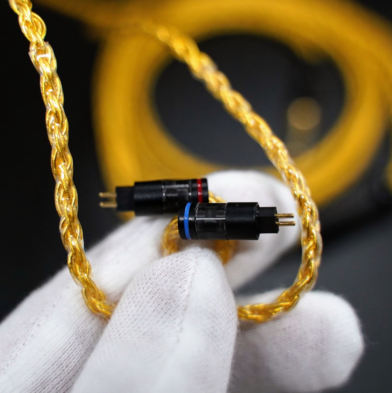 1点のみ!最高スペック16芯 金メッキケーブル ダブル3.5mm/4.4mm 1点のみ!最高スペック16芯 金メッキケーブル ダブル3.5mm/4.4mm 1点