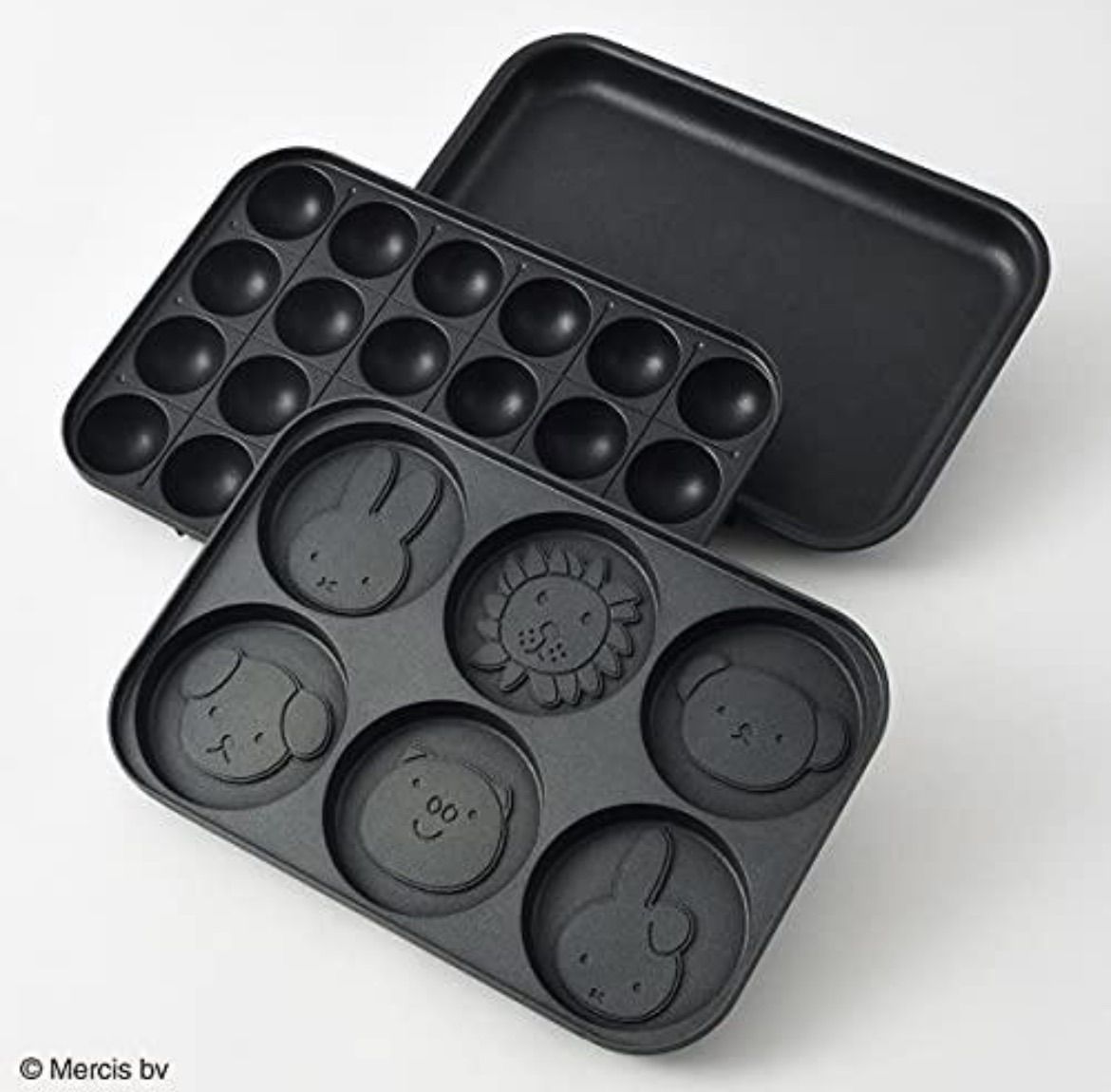 BRUNO (ブルーノ) miffy コンパクトホットプレート BOE087 赤い皿 おしゃれ