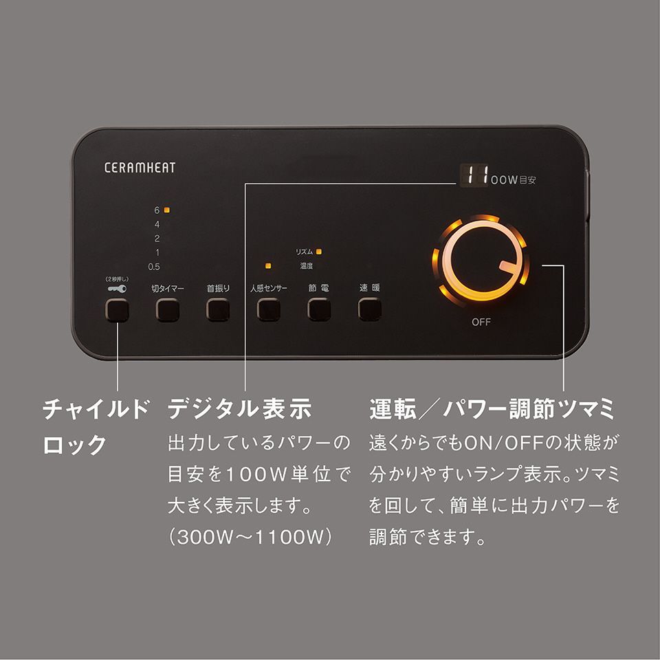 店頭展示品 ダイキンセラムヒート