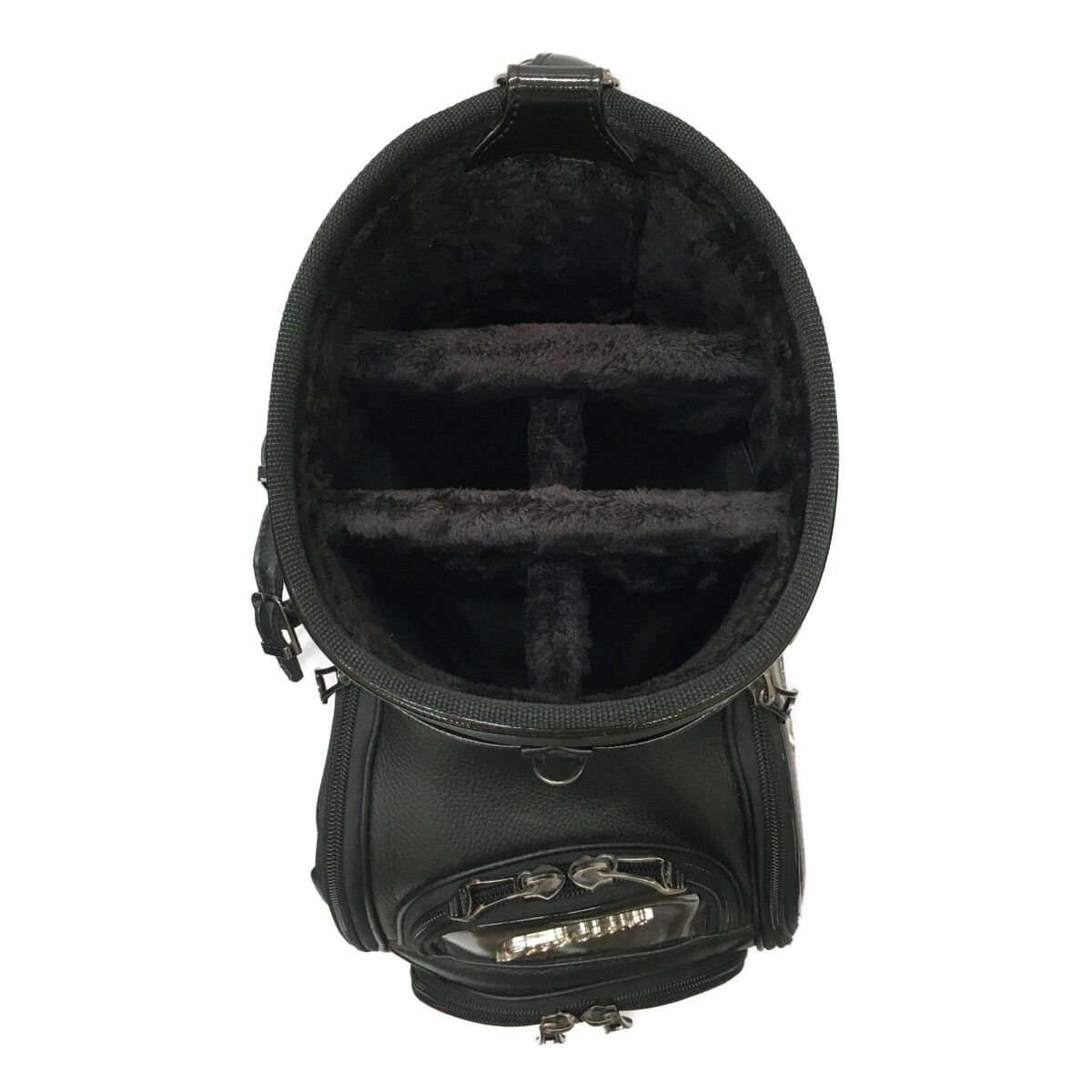 中古 タイトリスト Titleist キャディバッグ ブラック カート式 3点 