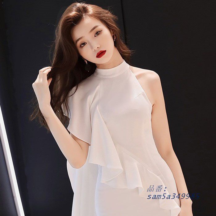 フリルスリーブ 肩出しショートタイトワンピース 黒 白 セクシー キャバ 韓国 スナック ラウンジ パーティー レディース am5a349985