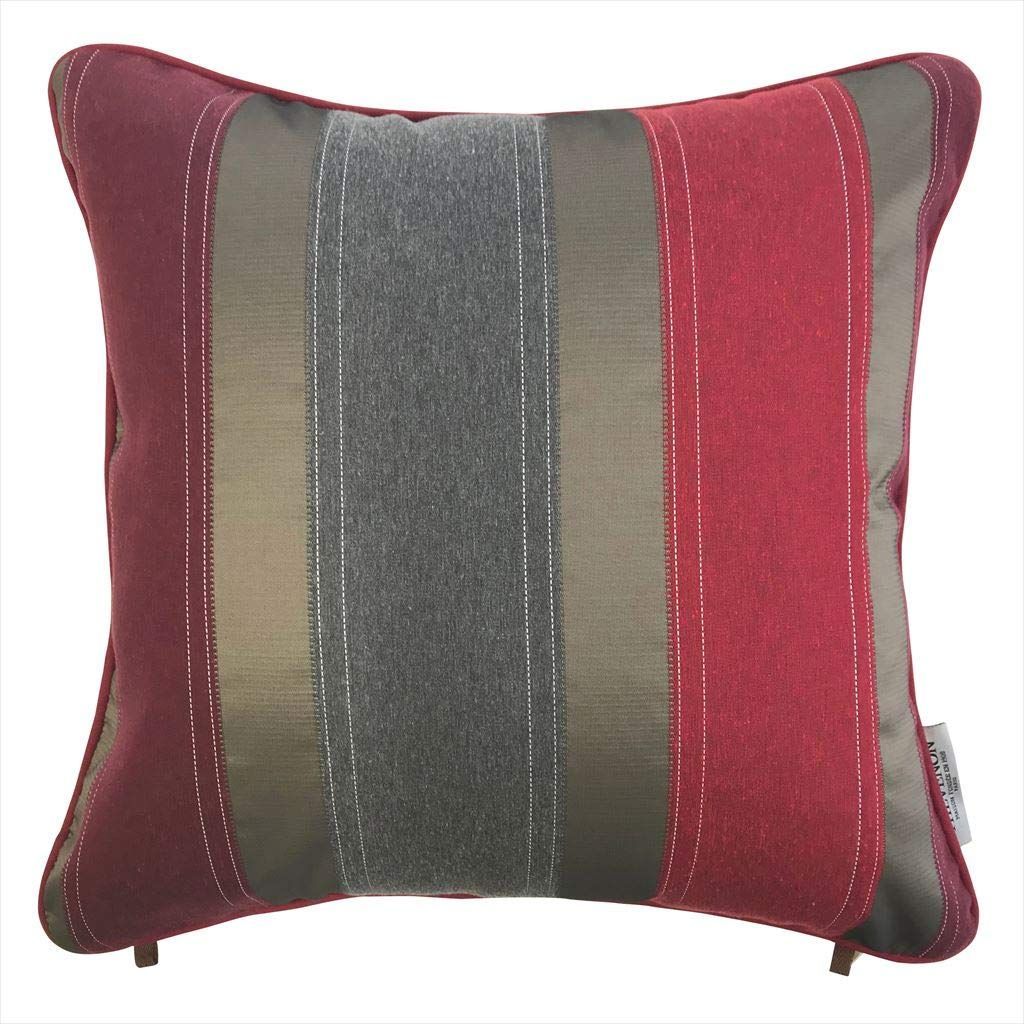 【在庫セール】(45x45 輸入生地 モダン ジュリア クッションカバー Style レッド) Out