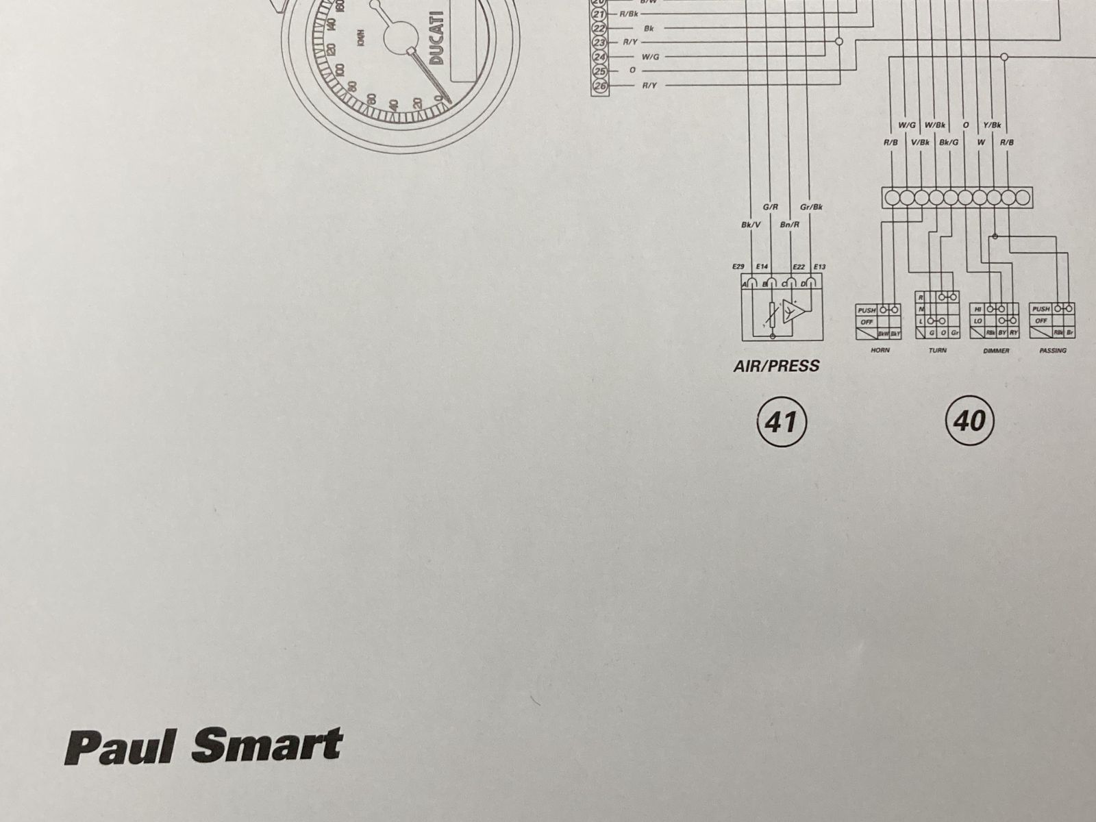 マニュアル DUCATI 配線図 SPORTCLASSIC SPORT1000⑱ 【公式通販】