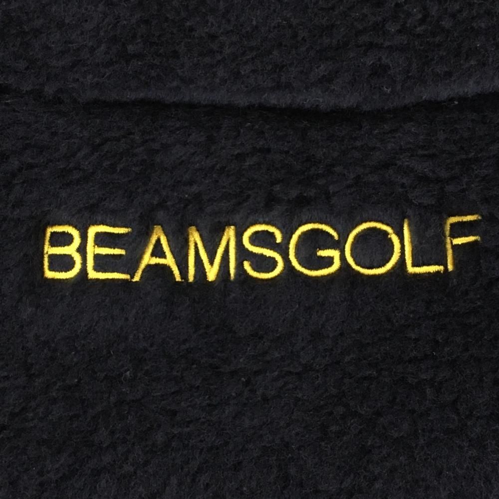 超美品】ビームスゴルフ 中綿ワンピース ネイビー 上部ボア レディース  