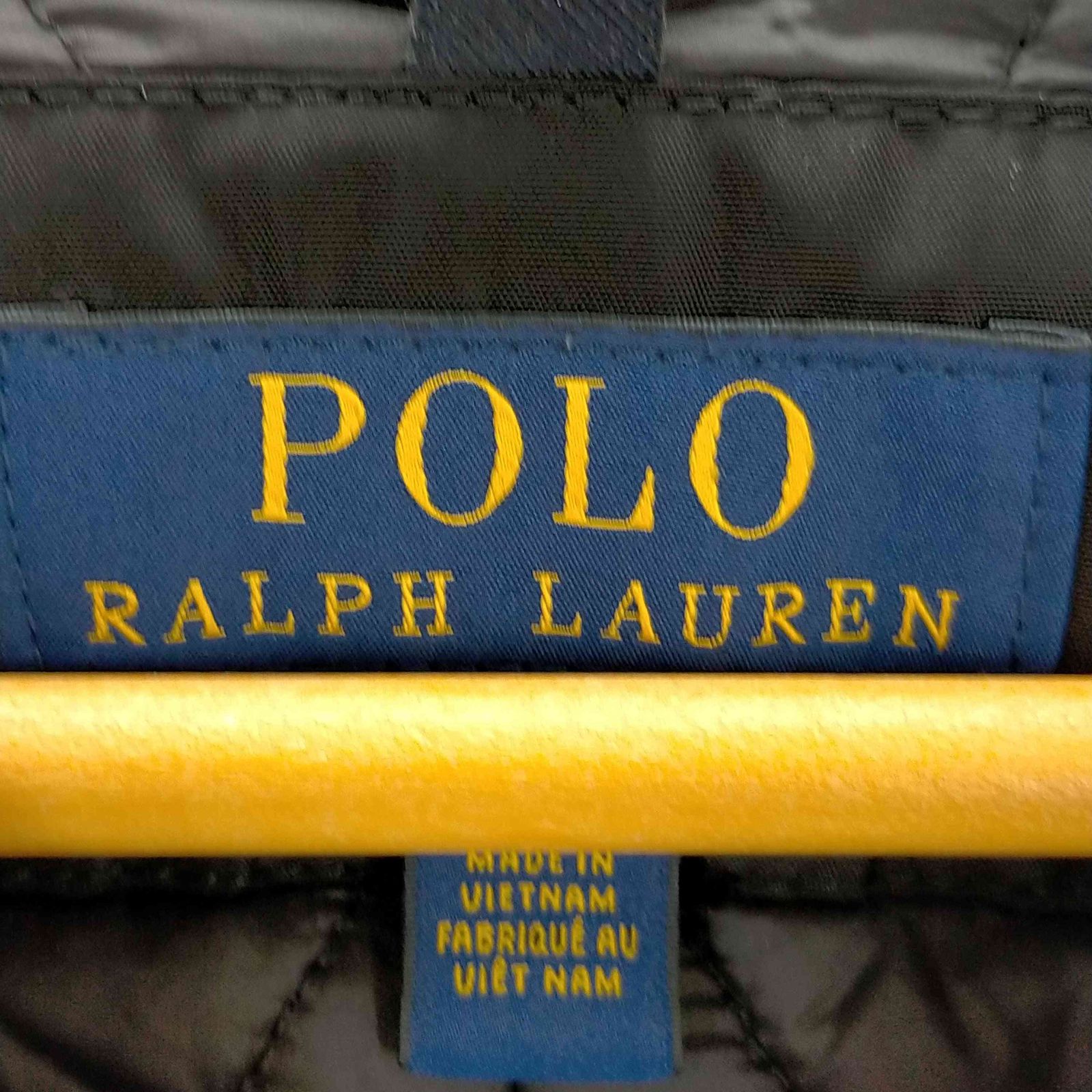 ポロラルフローレン　比翼コート　ステンカラーコート ポロラルフローレン POLO RALPH LAUREN 中綿比翼ステンカラー
