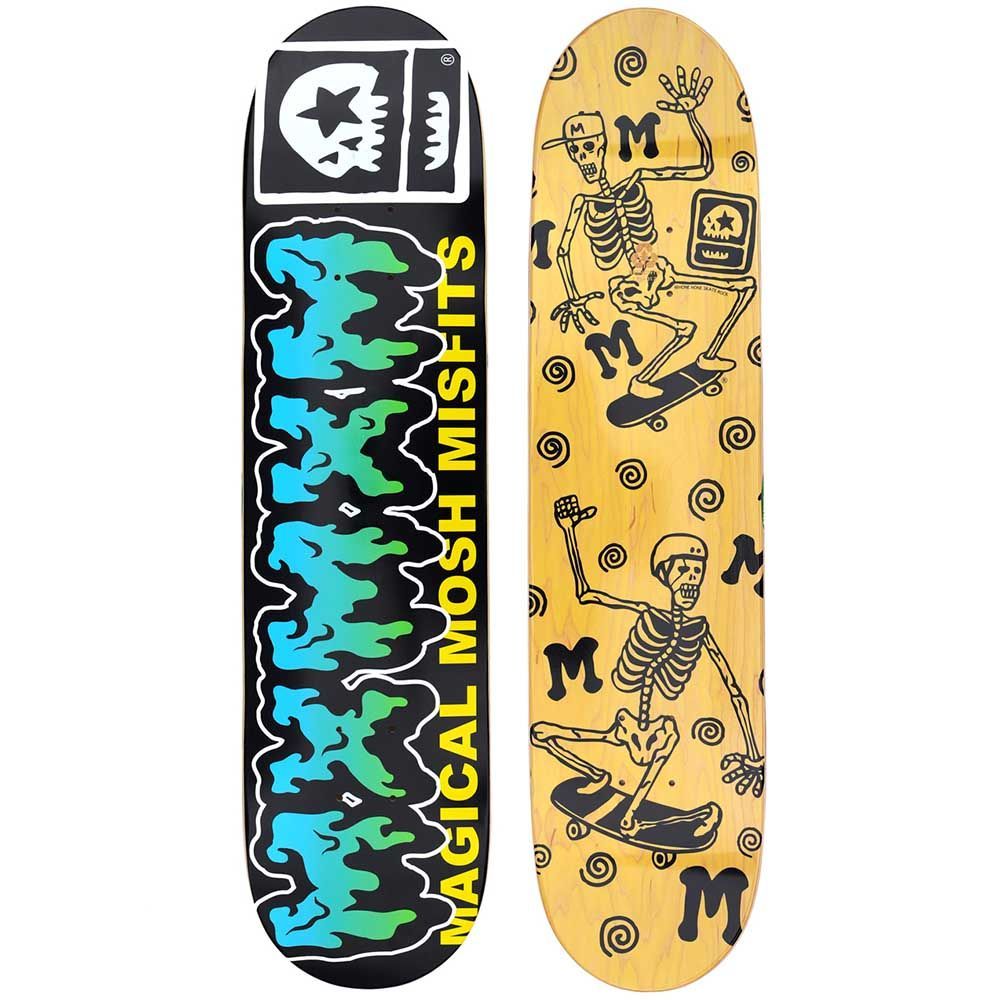 7.75インチ MAGICAL MOSH MISFITS マジカルモッシュミスフィッツ MxMxM TEAM LOGO DECK (BLUE) デッキ スケートボード  スケボー SKATEBOARD - メルカリ