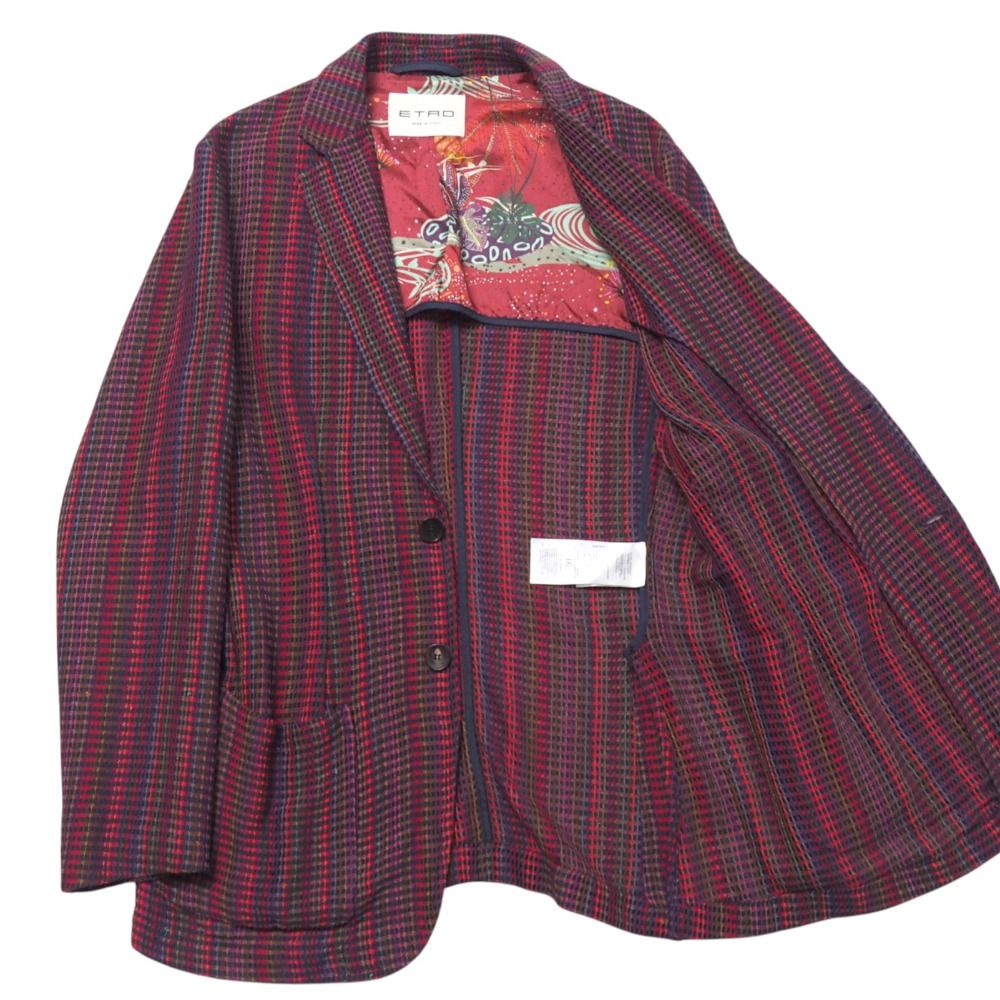 『ETRO』エトロ (38) テーラードジャケット エトロメンズジャケットLサイズ48（ETRO エトロ メンズ