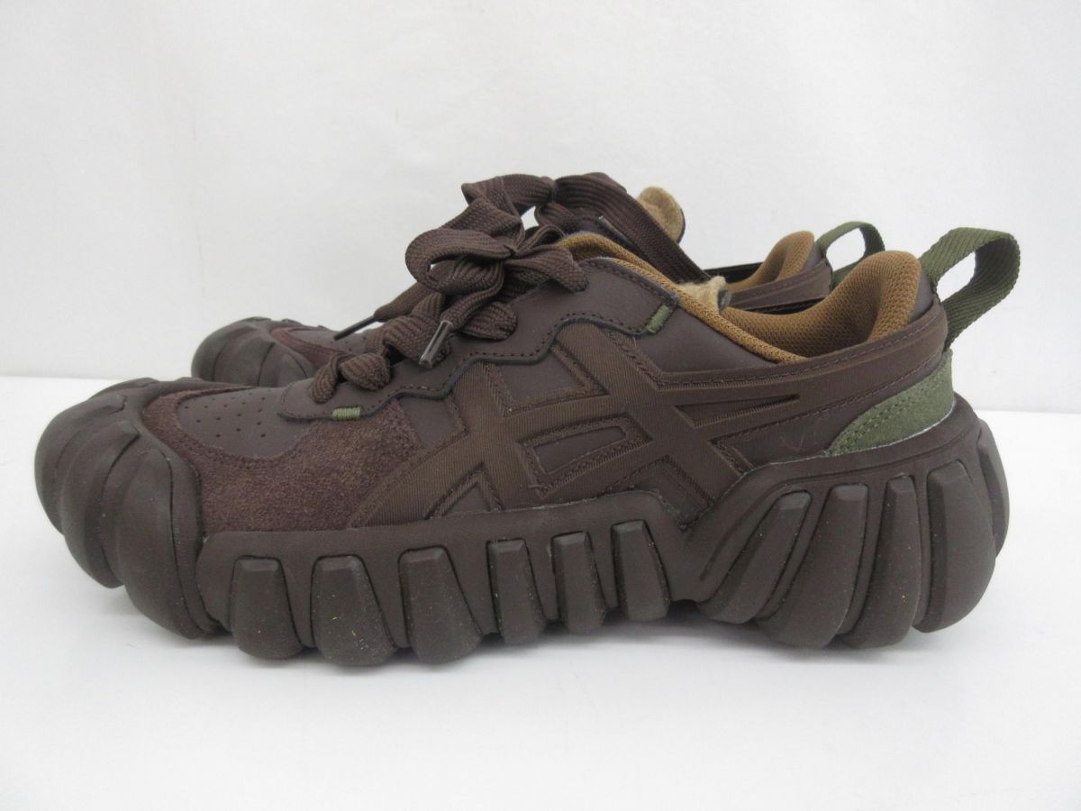  Onitsuka Tiger オニツカタイガー デンティグレ エルエス 27 cm ブラウン メンズ その他 メンズ