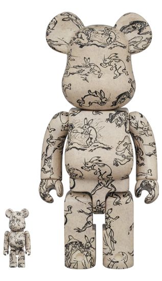 未開封 BE RBRICK ベアブリック 鳥獣人物戯画 100％ ＆ 400％