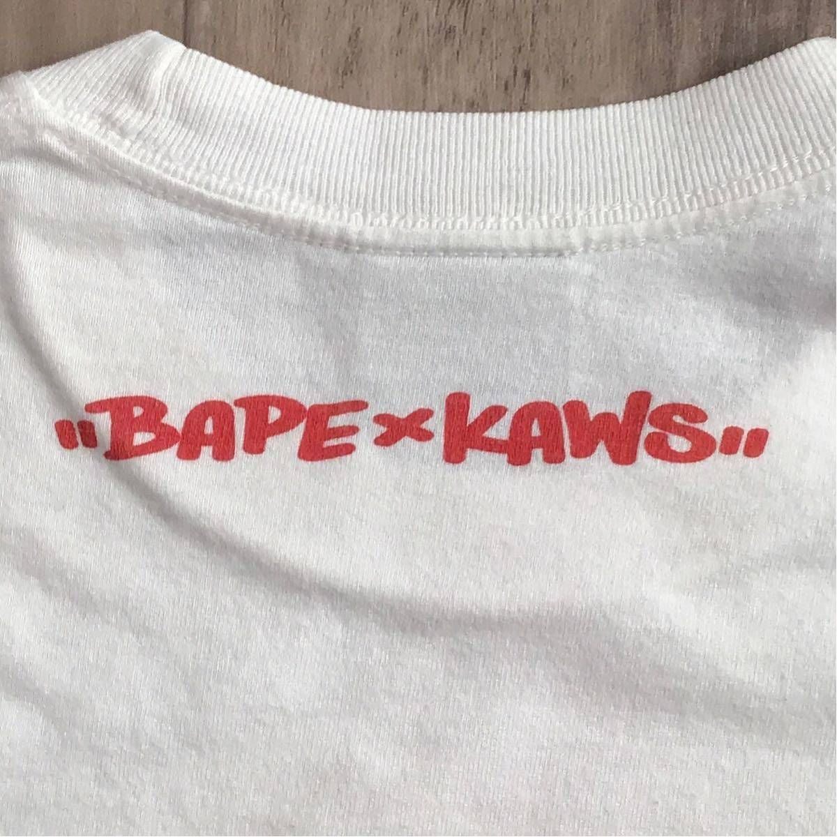 ☆激レア☆ KAWS × BAPE skull sta Big head Tシャツ Mサイズ カウズ a