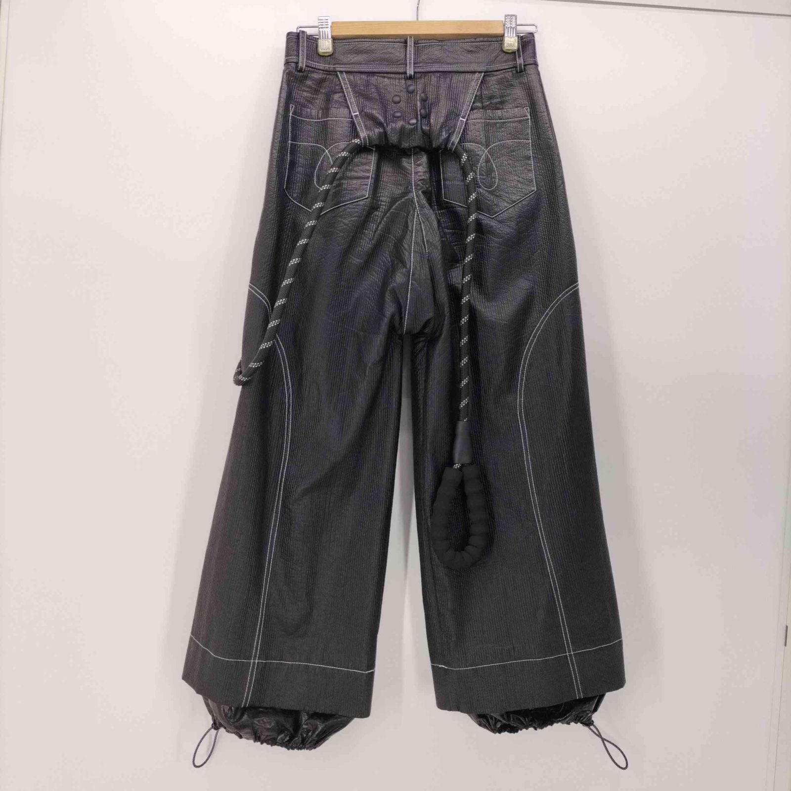 ナットエンペラー NUT EMPEROR PU leather wide pants メンズ JPN：2 - メルカリ