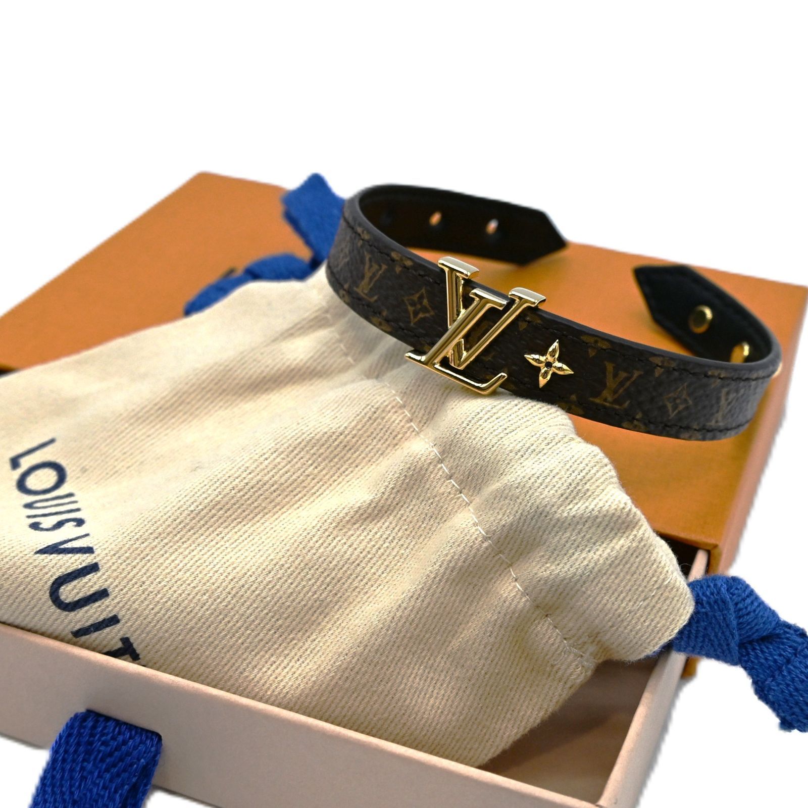 LOUIS VUITTON ルイヴィトン モノグラム アイコニック ブレスレット
