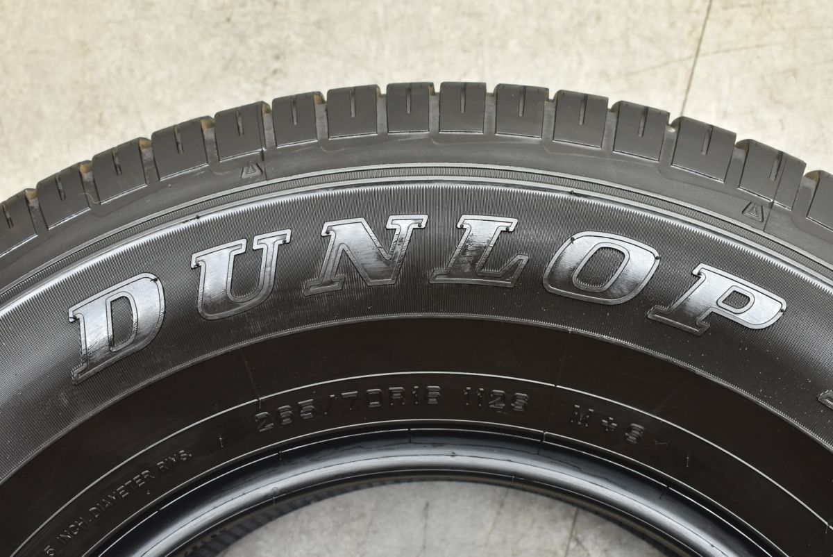 ランクル70新車外し265/70R16 ダンロップグラントレックAT23 5本 ランクル70新車外し265/70R16 ダンロップグラントレックAT23 5本