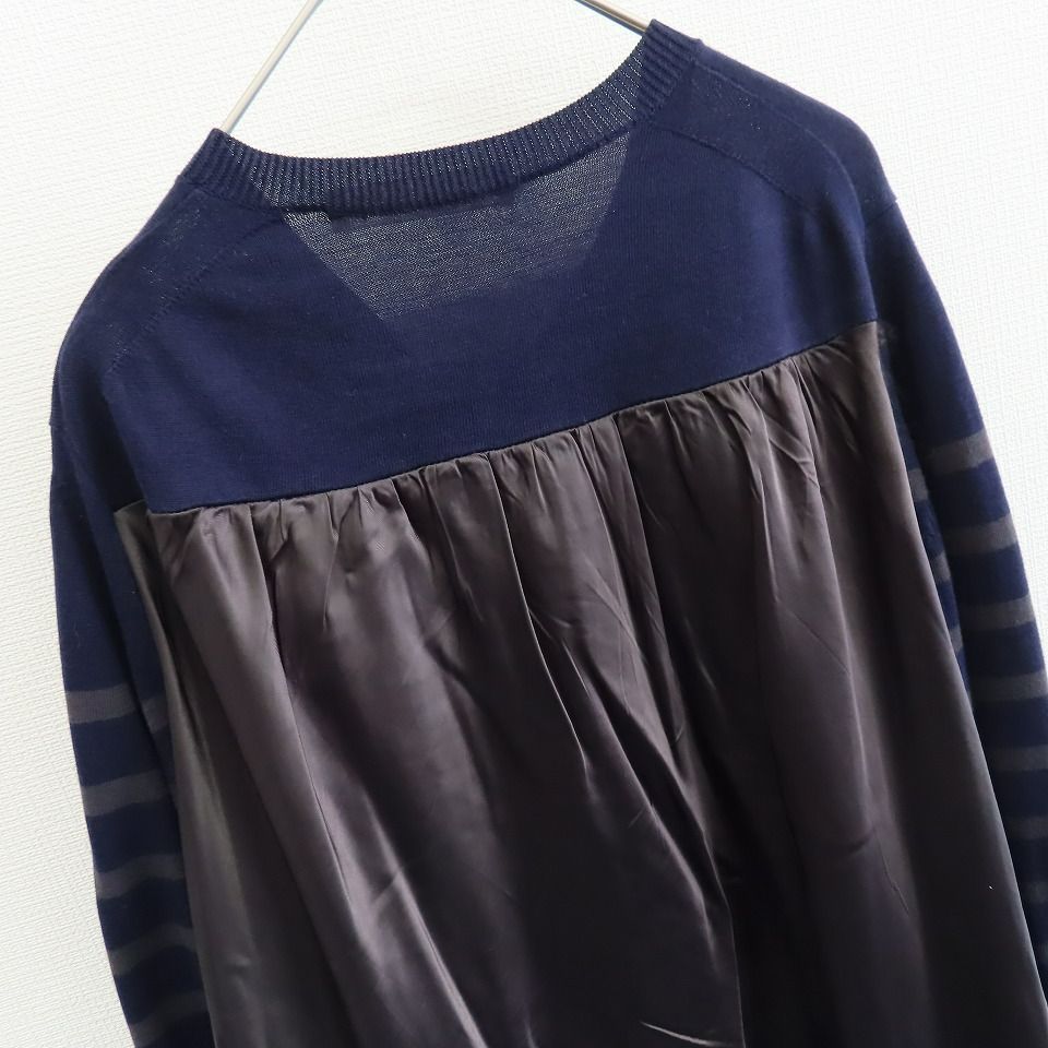 サカイ ラック sacai luck カーディガン チュニック ニット