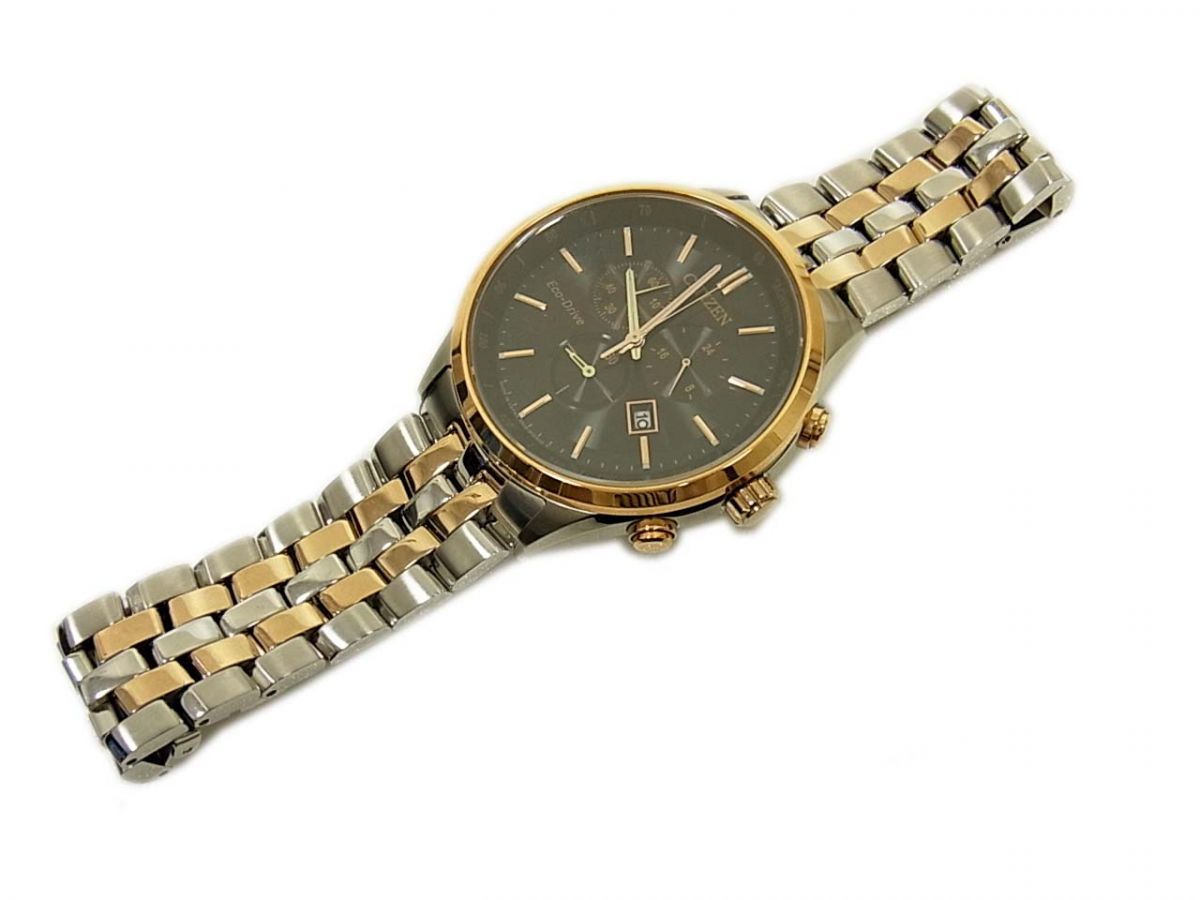 クロノグラフ エコドライブ