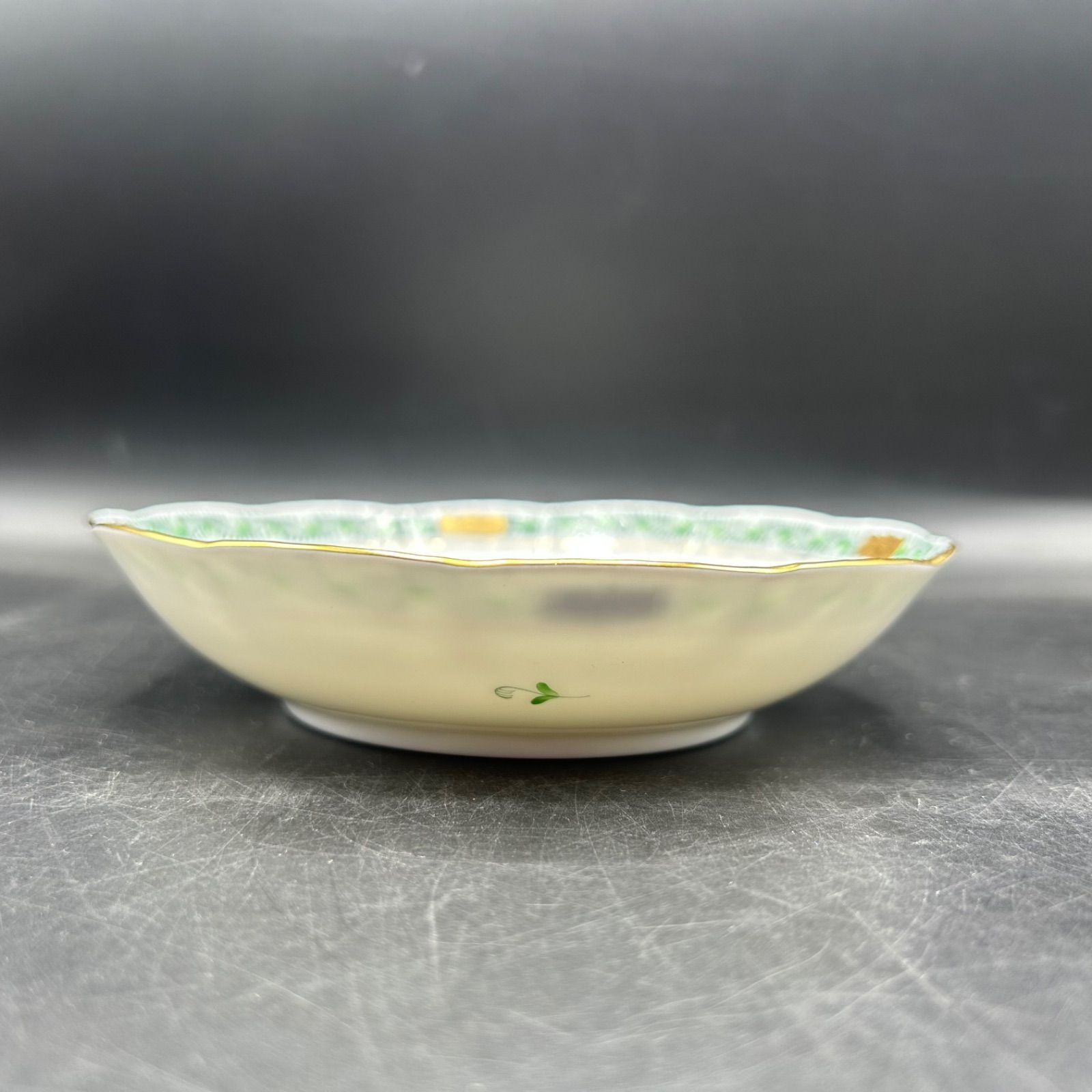 ヘレンド カップ&ソーサー アポニーグリーン インドの華 HEREND