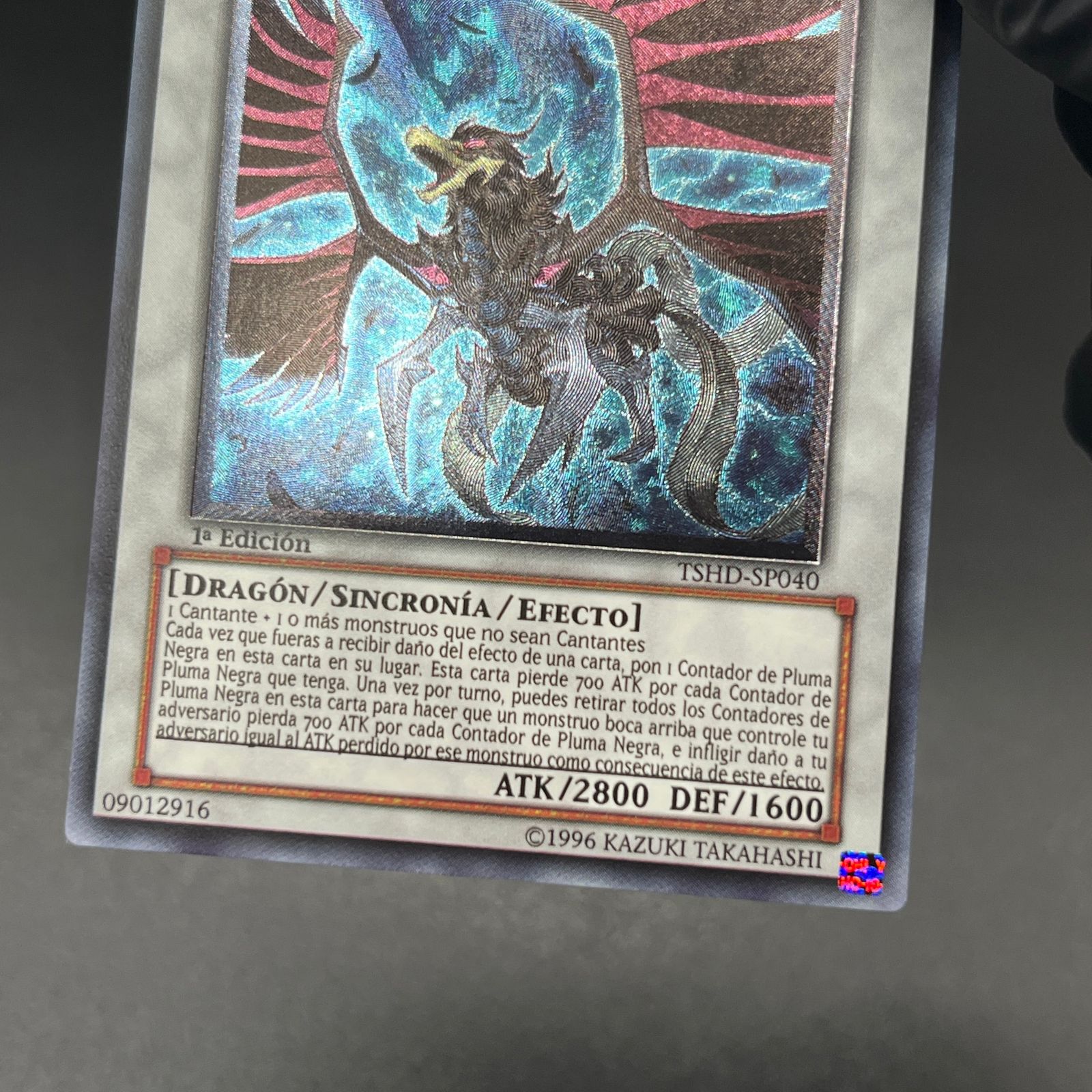 か*と様 遊戯王 EU 英語版 ブラックフェザードラゴン 1st レリーフ 遊戯王 ブラック・フェザー・ドラゴン 英語版1stレリーフ - メルカリ