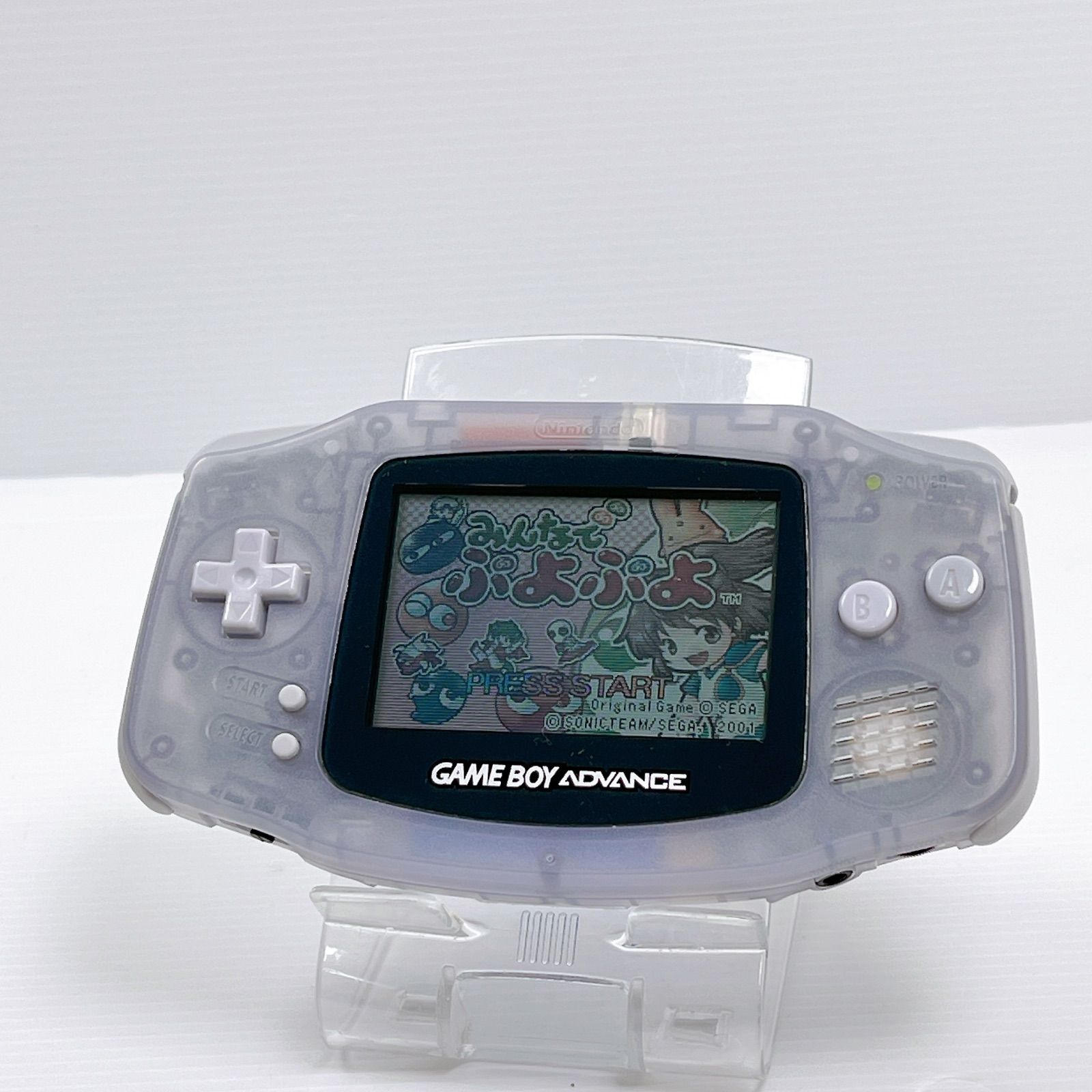 極美品 ゲームボーイアドバンス ミルキーブルー 動作確認済み