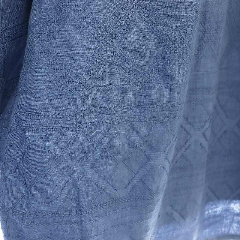 プランテーション plantation 刺繍 リネン ガウチョパンツ