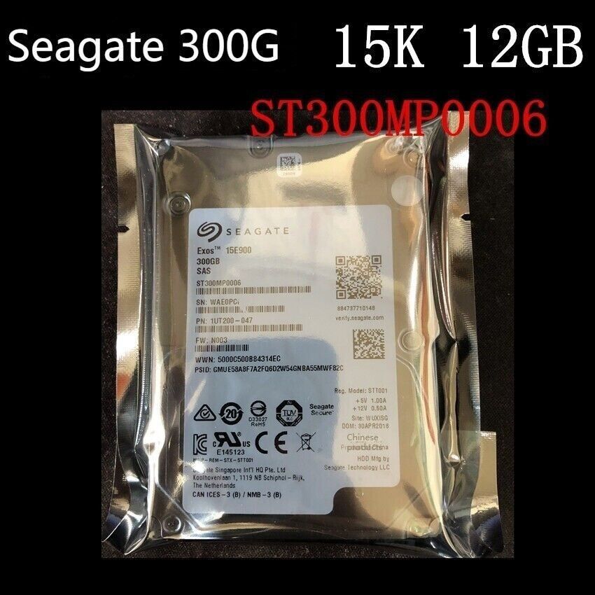ST300MP0005 SEAGATE 300GB 12G 15K 2.5 SAS 1MG200 Hard Drive iginal