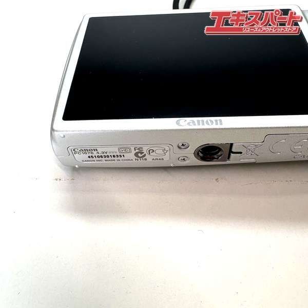 Canon　IXY 600F PC1676 バッテリー付き　動作確認済み 美品】Canon IXY 600F PC1676 シルバー 本体+充電器+バッテリー1