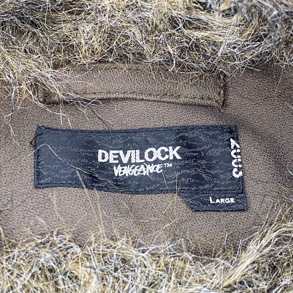 05w09135 デビロック DEVILOCK ファー付ジャケット スカル