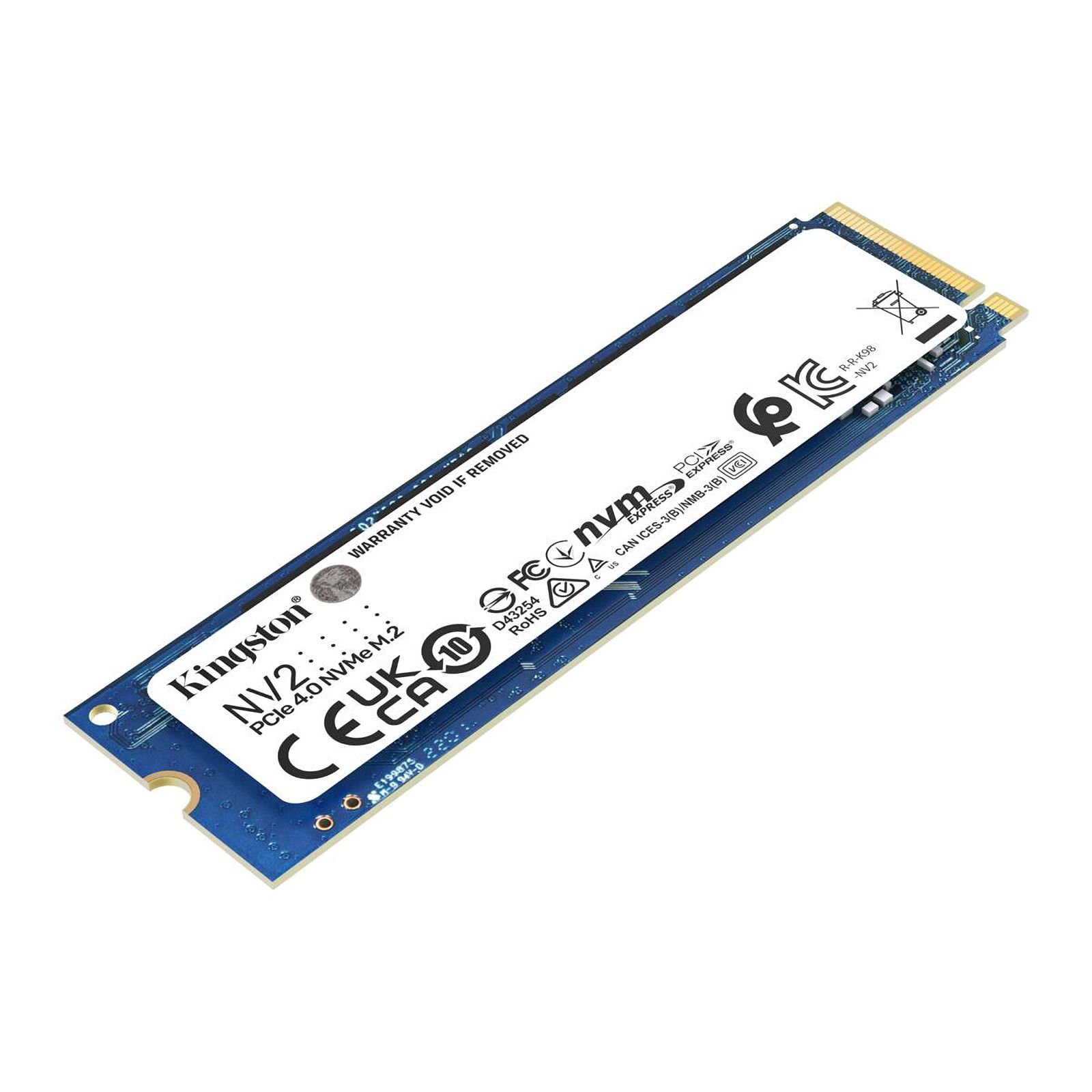 キングストン SNVS 1000G 1000GB NV1 NVMe PCIe SSD Gen 3.0 x 3D QLC