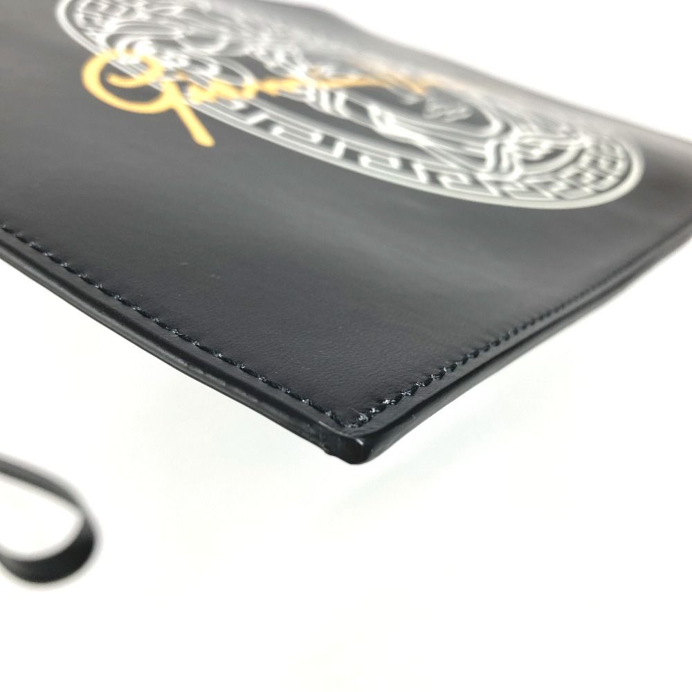 VERSACE ヴェルサーチ クラッチバッグ メデューサ レザー