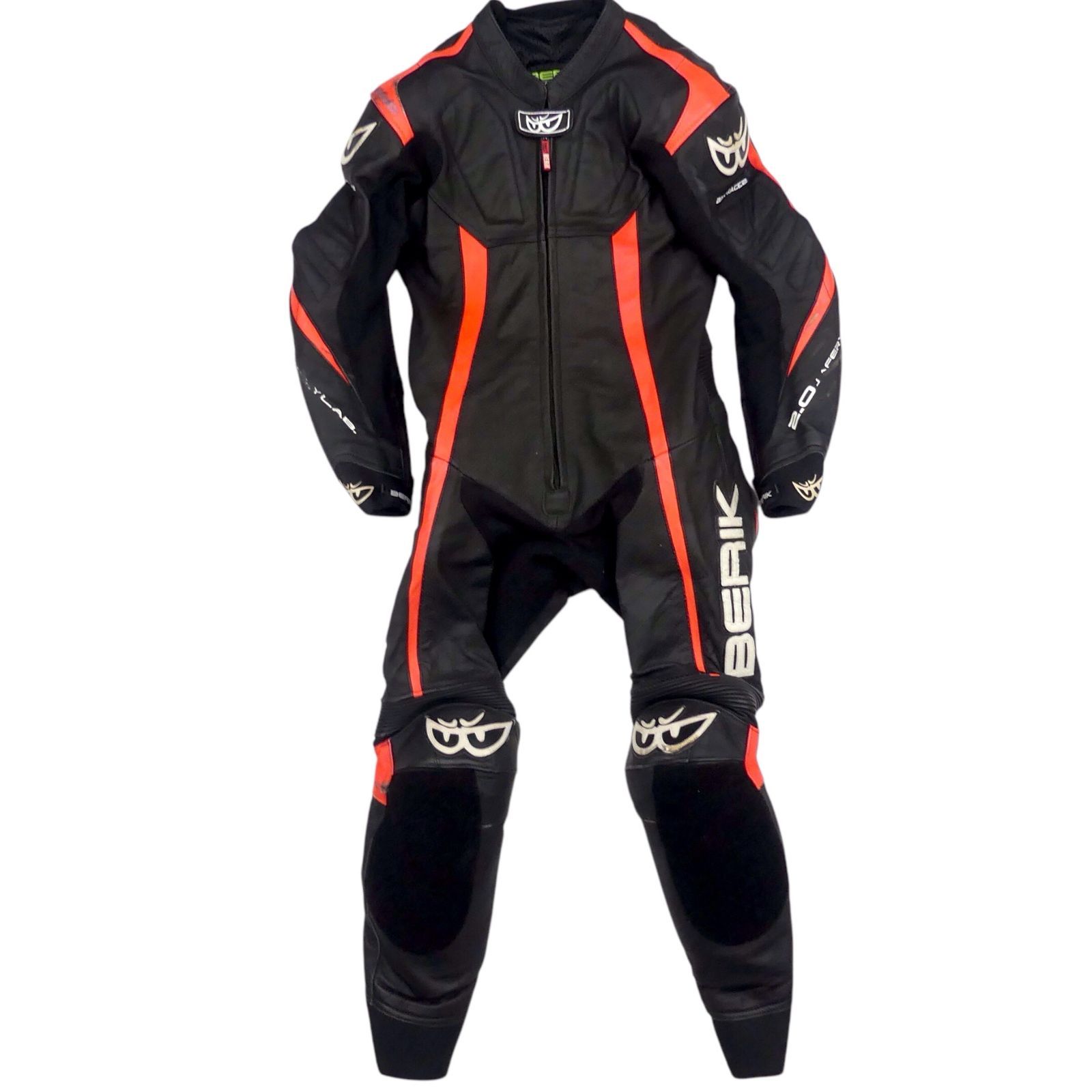 BERIK ベリック レザーレーシングスーツ M 本革 MFJ 48 メッシュ