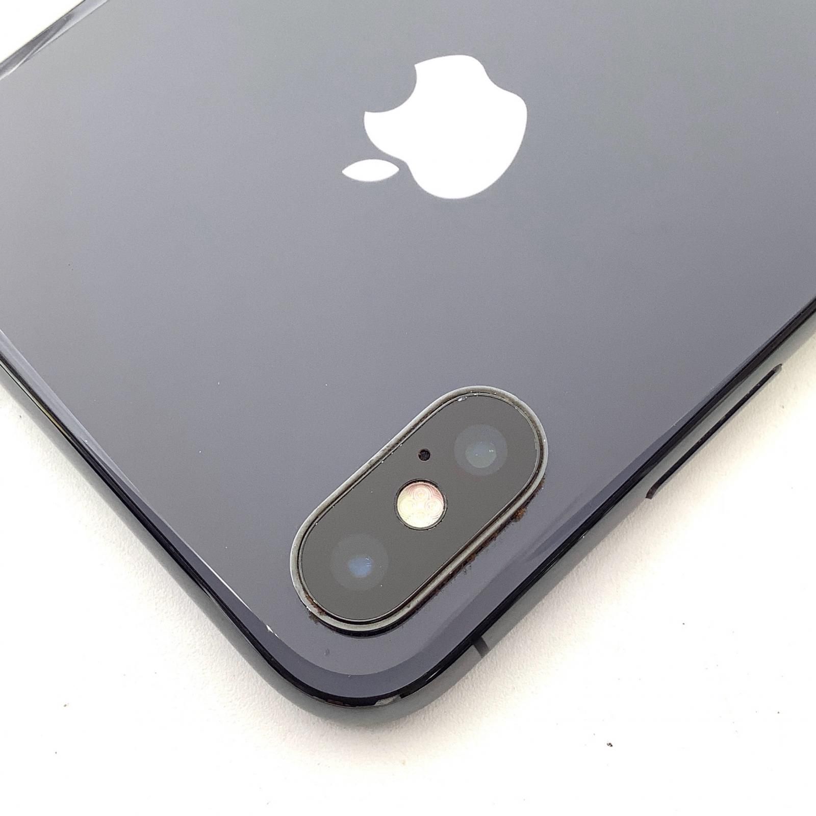 iPhone X 256GB スペースグレイ ドコモ SIMロック解除済 iPhone X