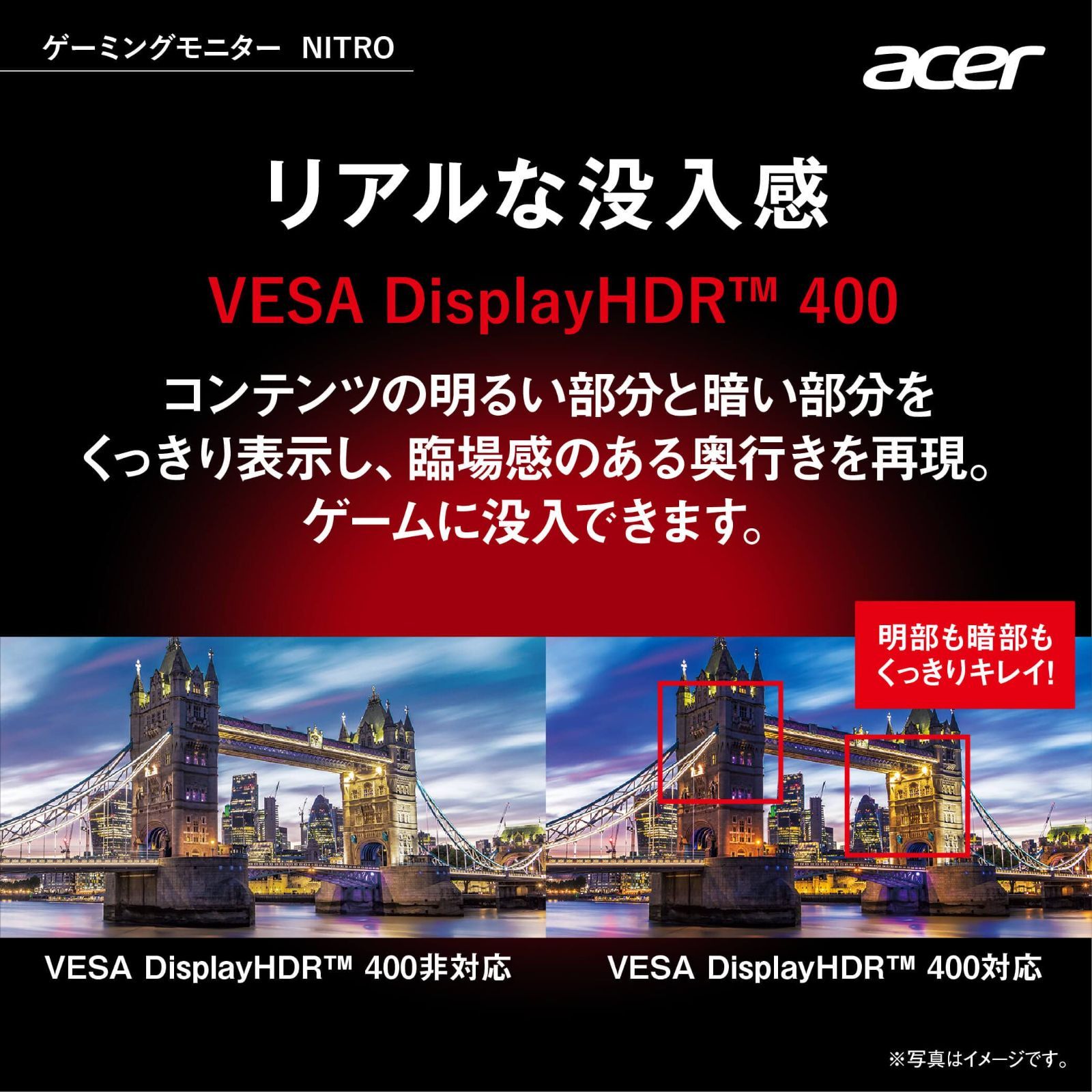 新着商品】ゲーミングモニター Nitro Acer XV252QZbmiiprx 24.5インチ