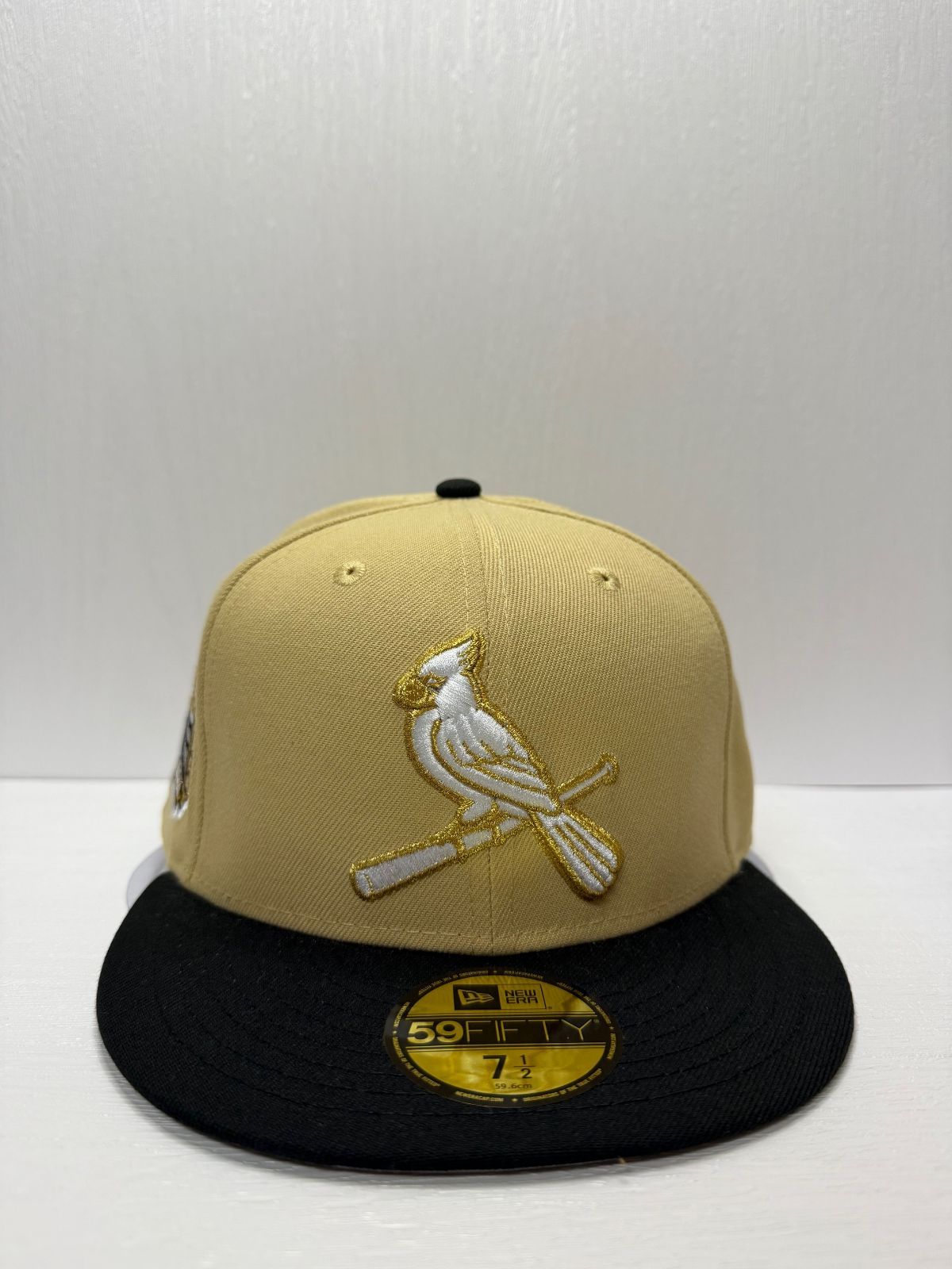 Newera セントルイスカージナルス ブッシュスタジアム 59fifty フィッティドキャップ ツートンカラー