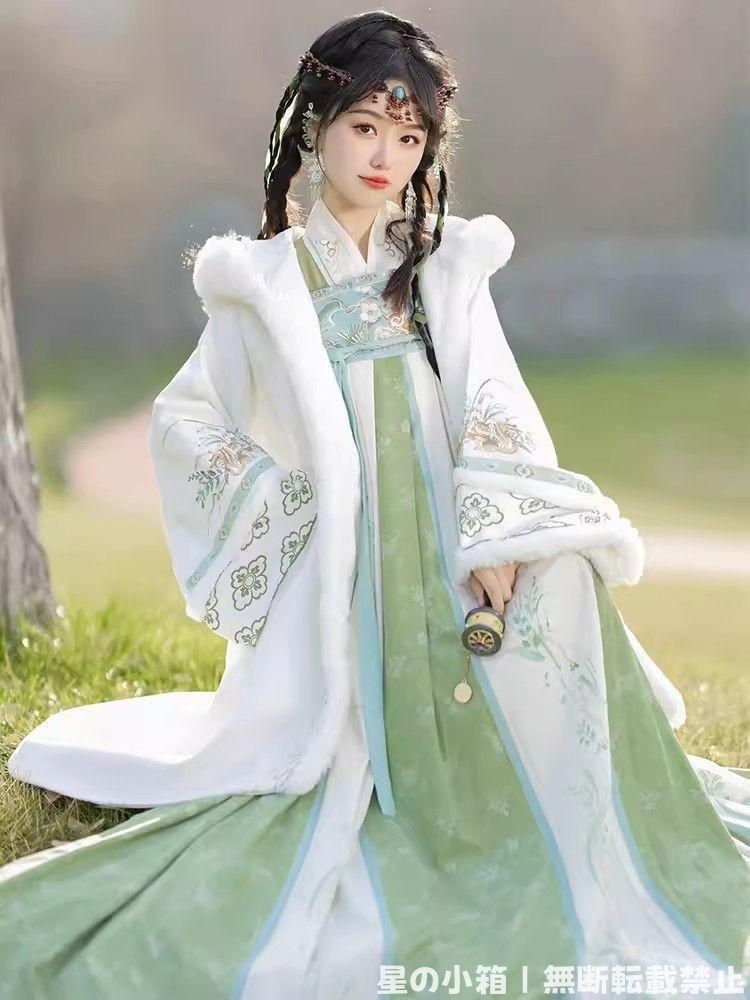 2025 豪華刺繍 漢服 かんふく 古風衣装 レトロ風 中華ロリータ コスプレ ワンピース 唐装 仙女服 中華風 美しい刺繍 撮影会 舞台演出 推し活 仮装 HF 350