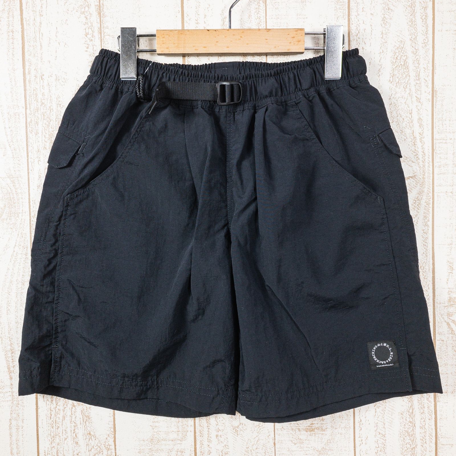 Men s M ブラック系 Yamatomichi 山と道 ファイブ ポケット ショーツ ロング 5-Pocket Shorts Long ポリエステル ウェア ボトムス ショーツ ショートパンツ ウィンドシェル z0005058