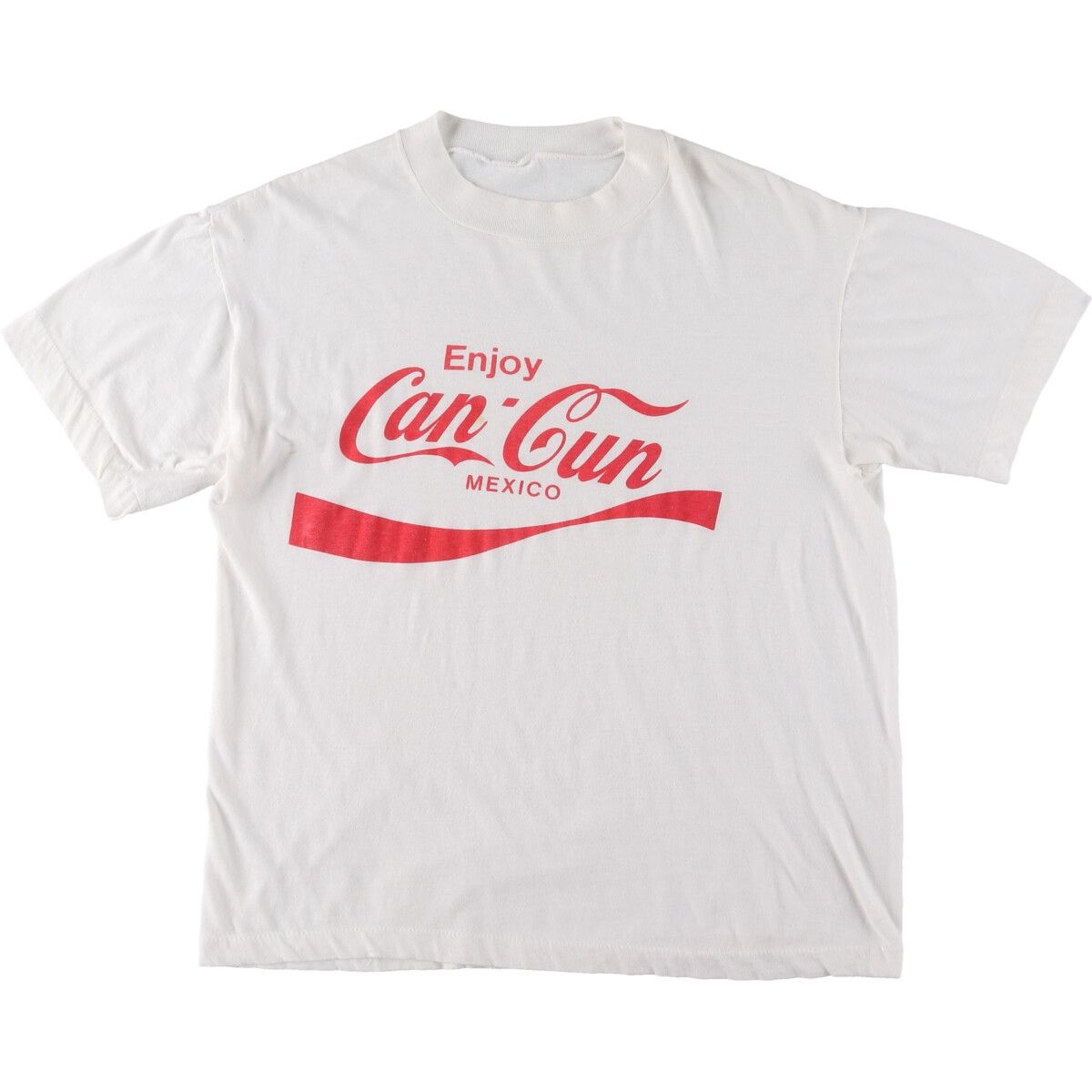 古着 ~90年代 COCA-COLA コカコーラ アドバタイジングTシャツ