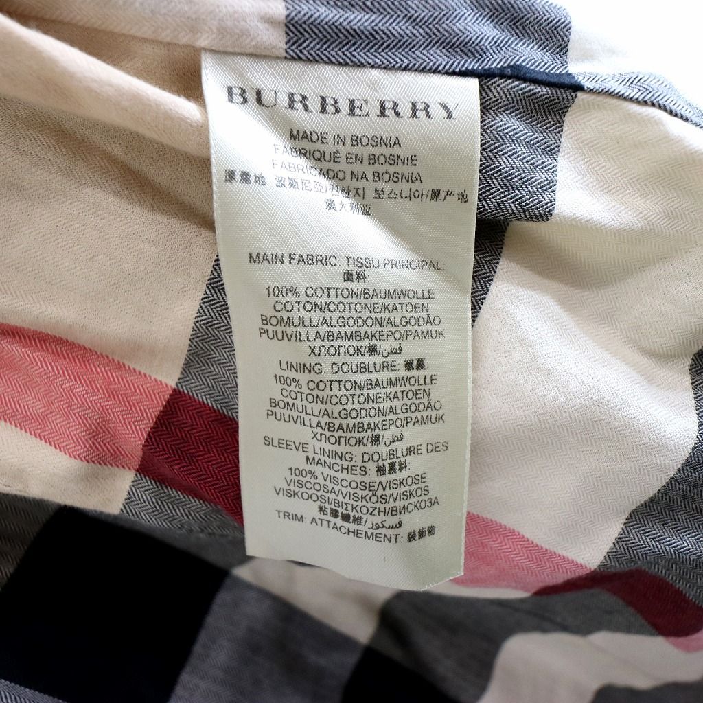 BURBERRY バーバリー トレンチ コート フォーマル チンストラップ