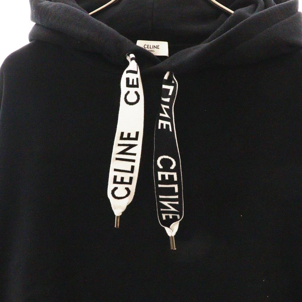 CELINE (セリーヌ) ルーズ フーディー コットンフリース スウェット