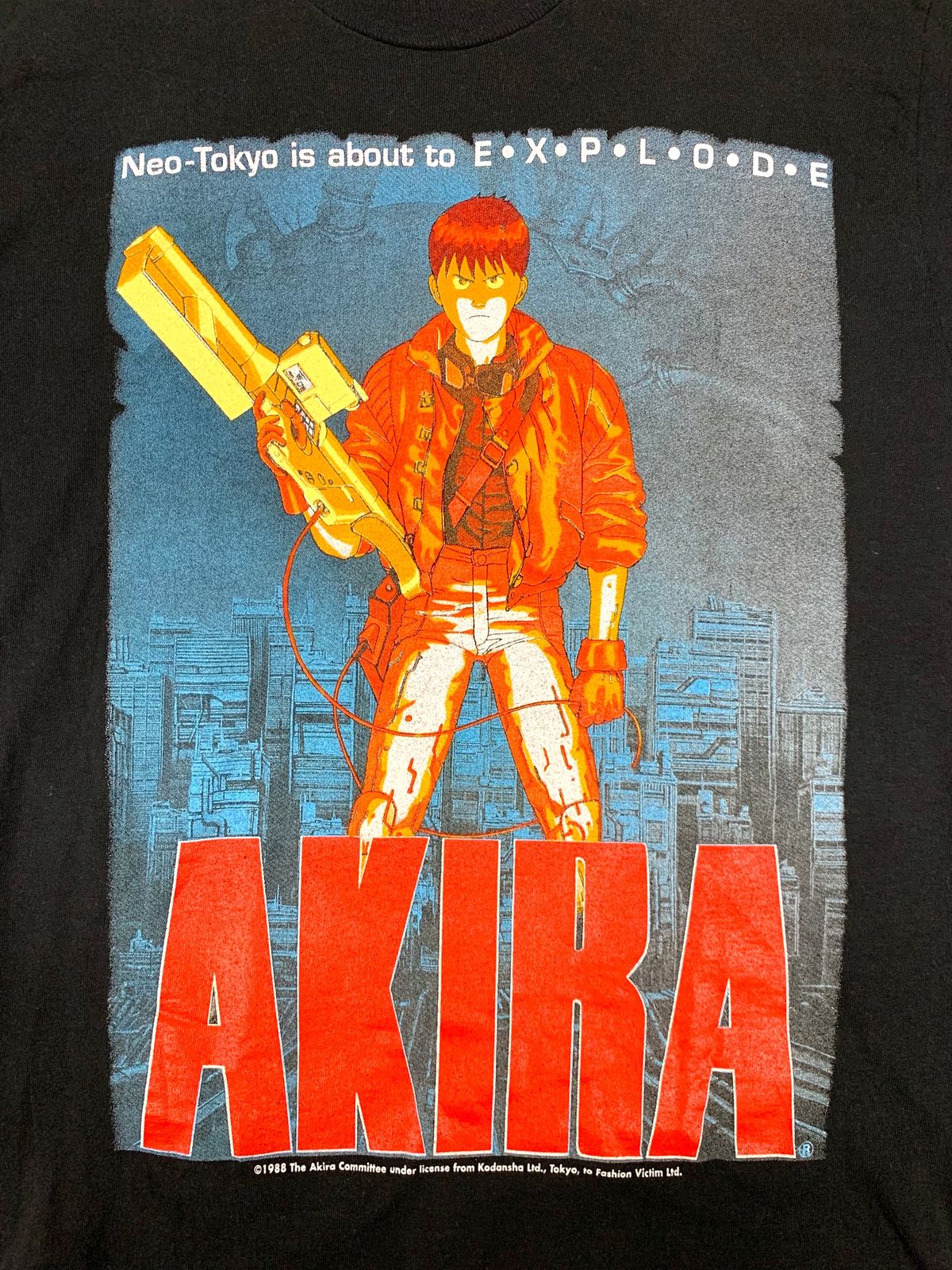 当日配達AKIRA Tシャツ フルーツオブザルーム 00\'S レア 希少 丸首