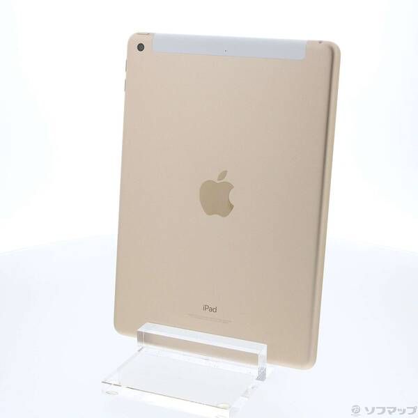 中古品〕 iPad 第5世代 32GB ゴールド MPG42J／A docomoロック解除SIM