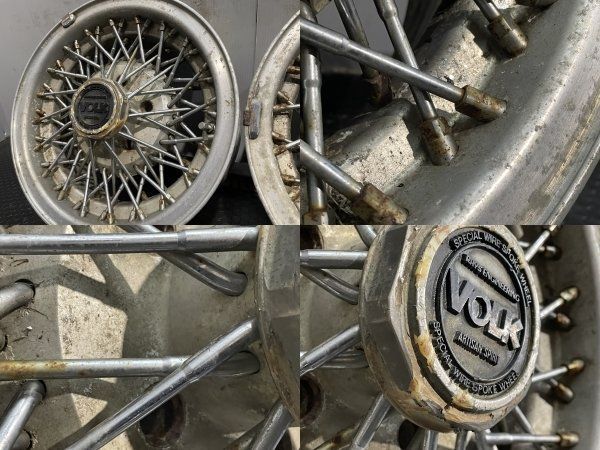 ＲＡＹＳ　ワイヤーホイール　14×6Ｊ　114.3-5　　４本 CRAGARのワイヤーホイールですよ\u203c️「14インチ」「PCD-114.3」「5穴